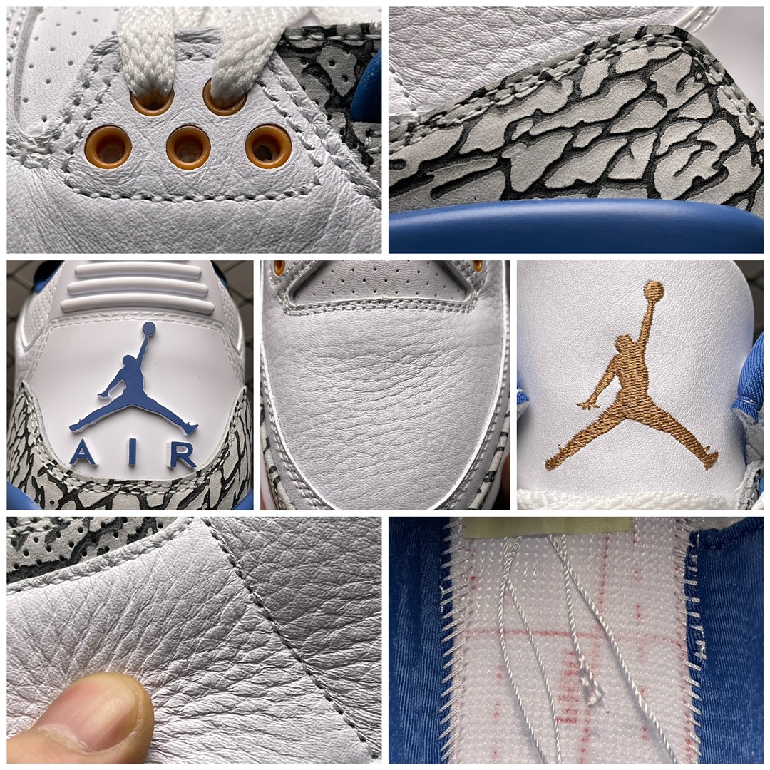 Nike Air Jordan 3 Retro "Wizards"（CT8532-148）