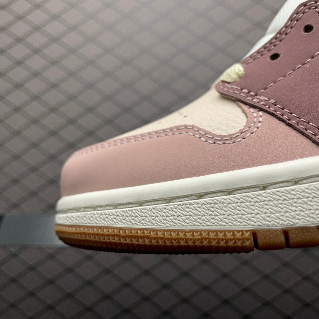 Nike WMNS Air Jordan 1 Mid SE "Dark Pony Smoky Mauve"（DO7440-821）