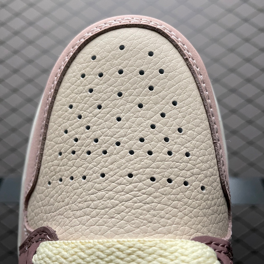 Nike WMNS Air Jordan 1 Mid SE "Dark Pony Smoky Mauve"（DO7440-821）