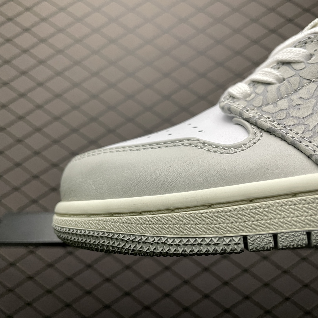 Nike Air Jordan 1 Low Premium "Elephant Print"（DH4269-100）