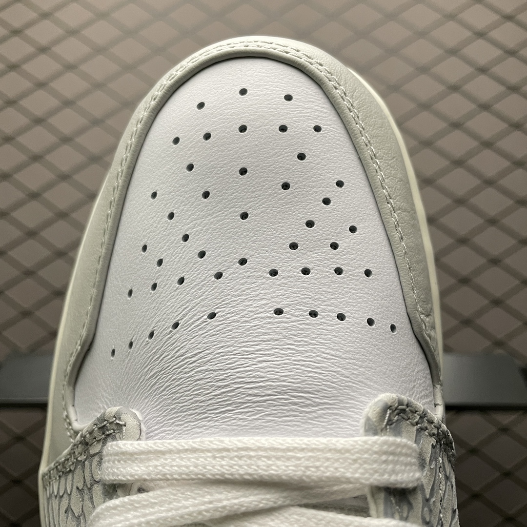 Nike Air Jordan 1 Low Premium "Elephant Print"（DH4269-100）