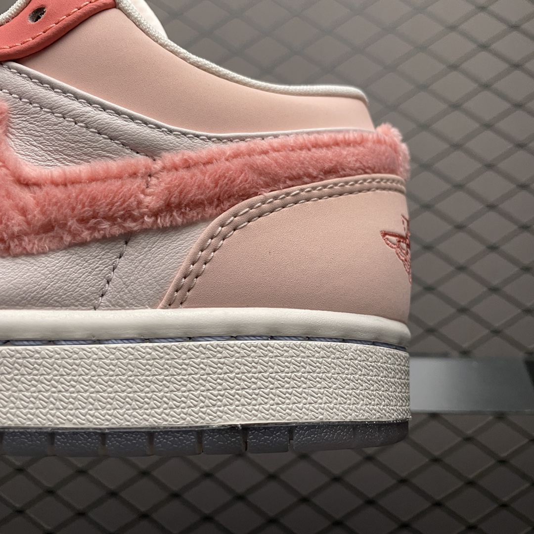 NIKE AIR JORDAN LOW "Mighty Swooshers" PINK  (DM5443-666)