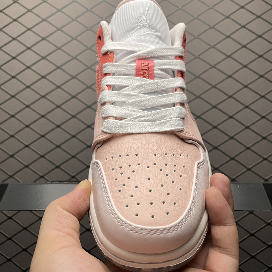 NIKE AIR JORDAN LOW "Mighty Swooshers" PINK  (DM5443-666)