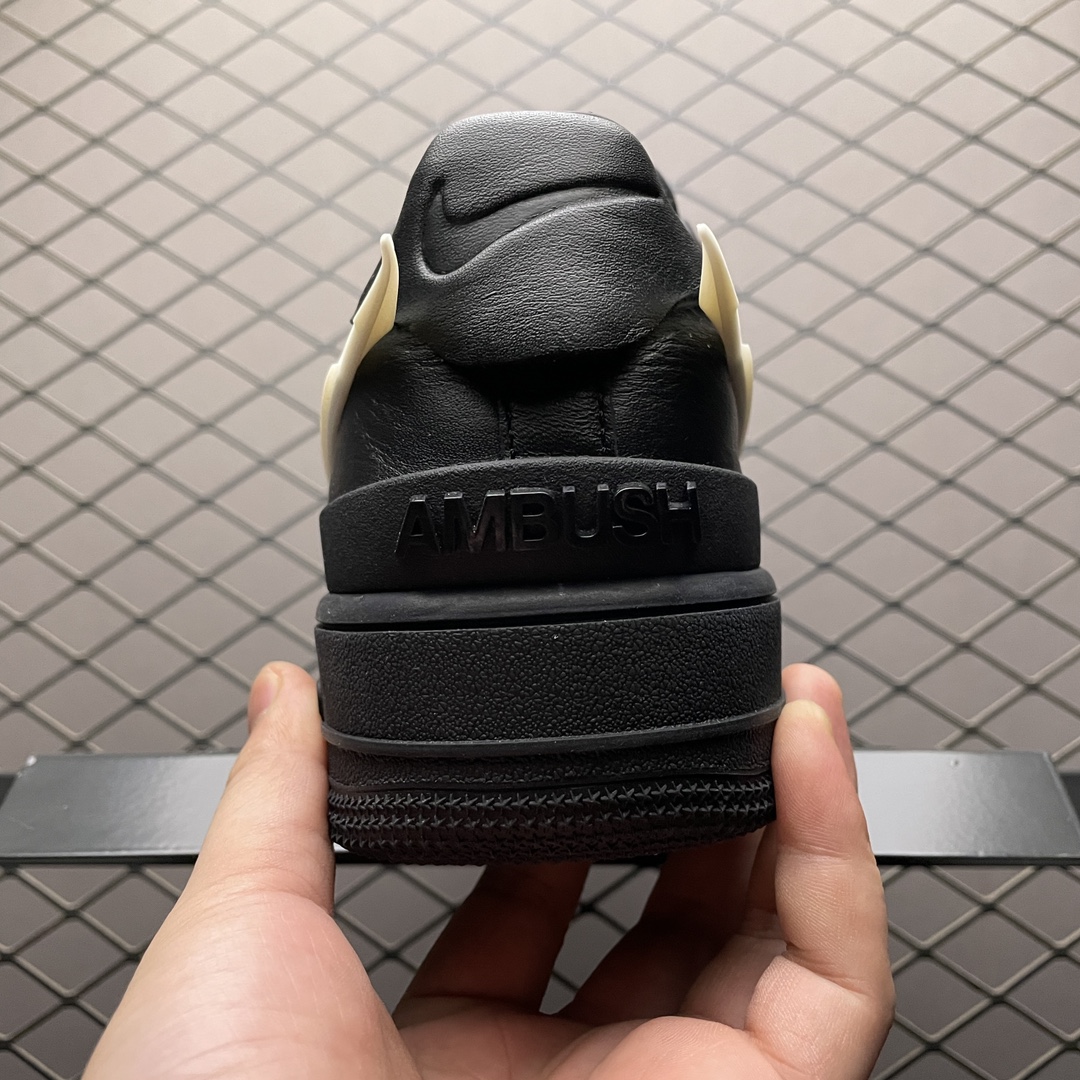 AMBUSH × Nike Air Force 1 Low "Black"（DV3464-001）