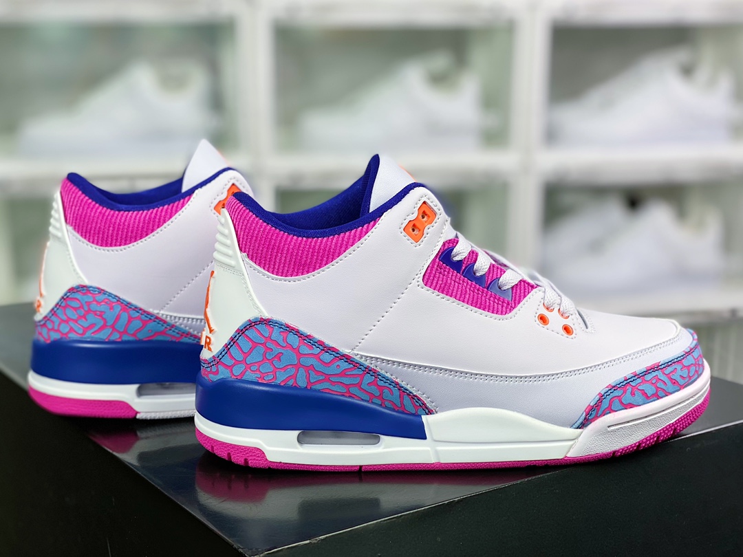 Nike GS Air Jordan 3 Retro "Barely Grape"（441140-500）