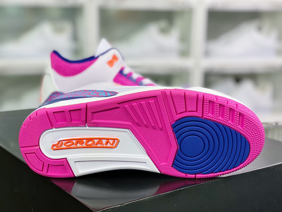 Nike GS Air Jordan 3 Retro "Barely Grape"（441140-500）