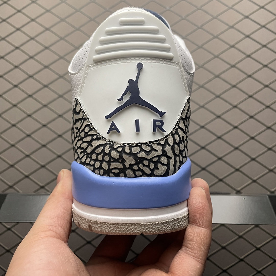 Nike Air Jordan 3 Retro "UNC" (2020)（CT8532-104）