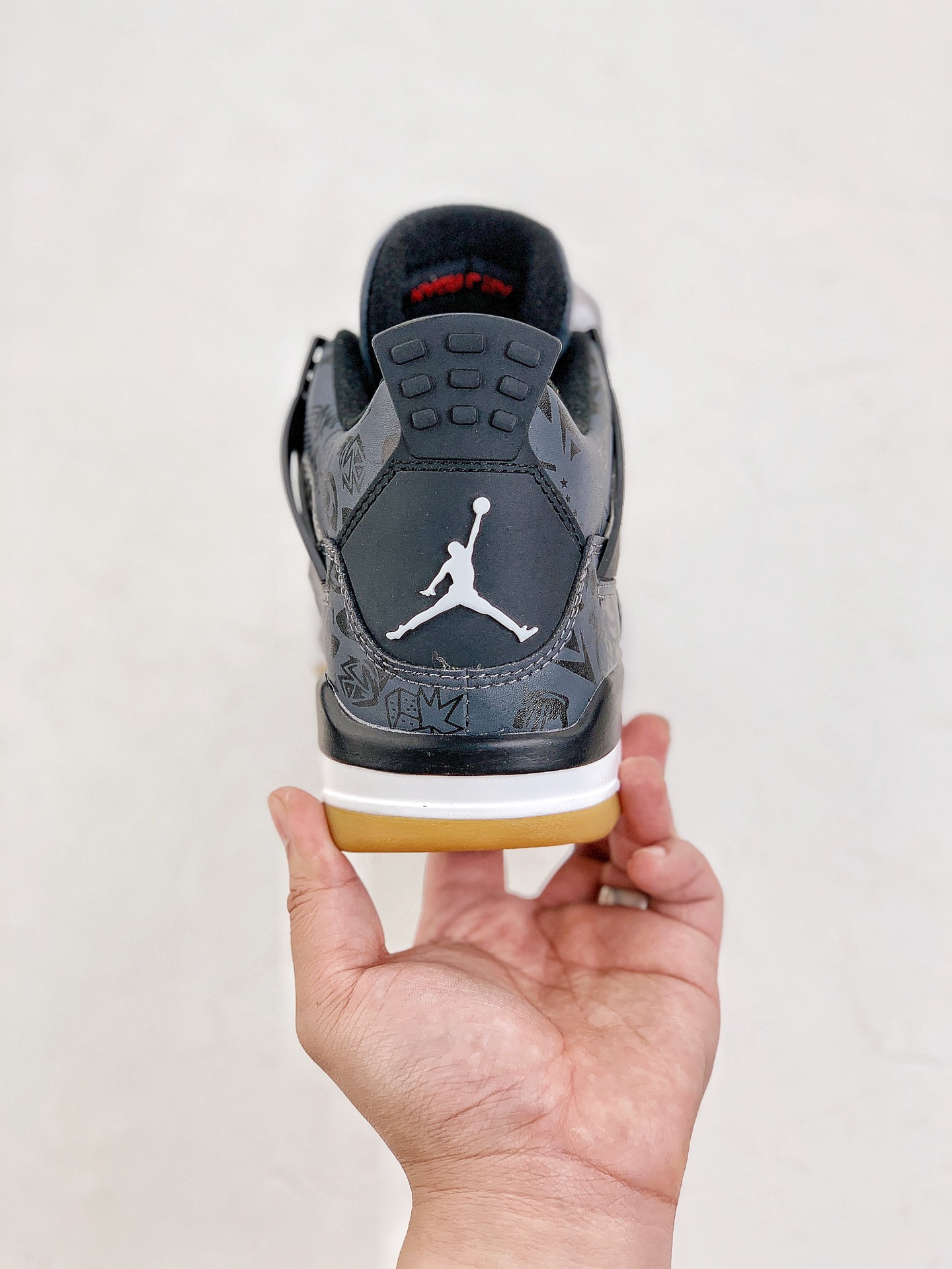 nike air jordan 4 retro black laser