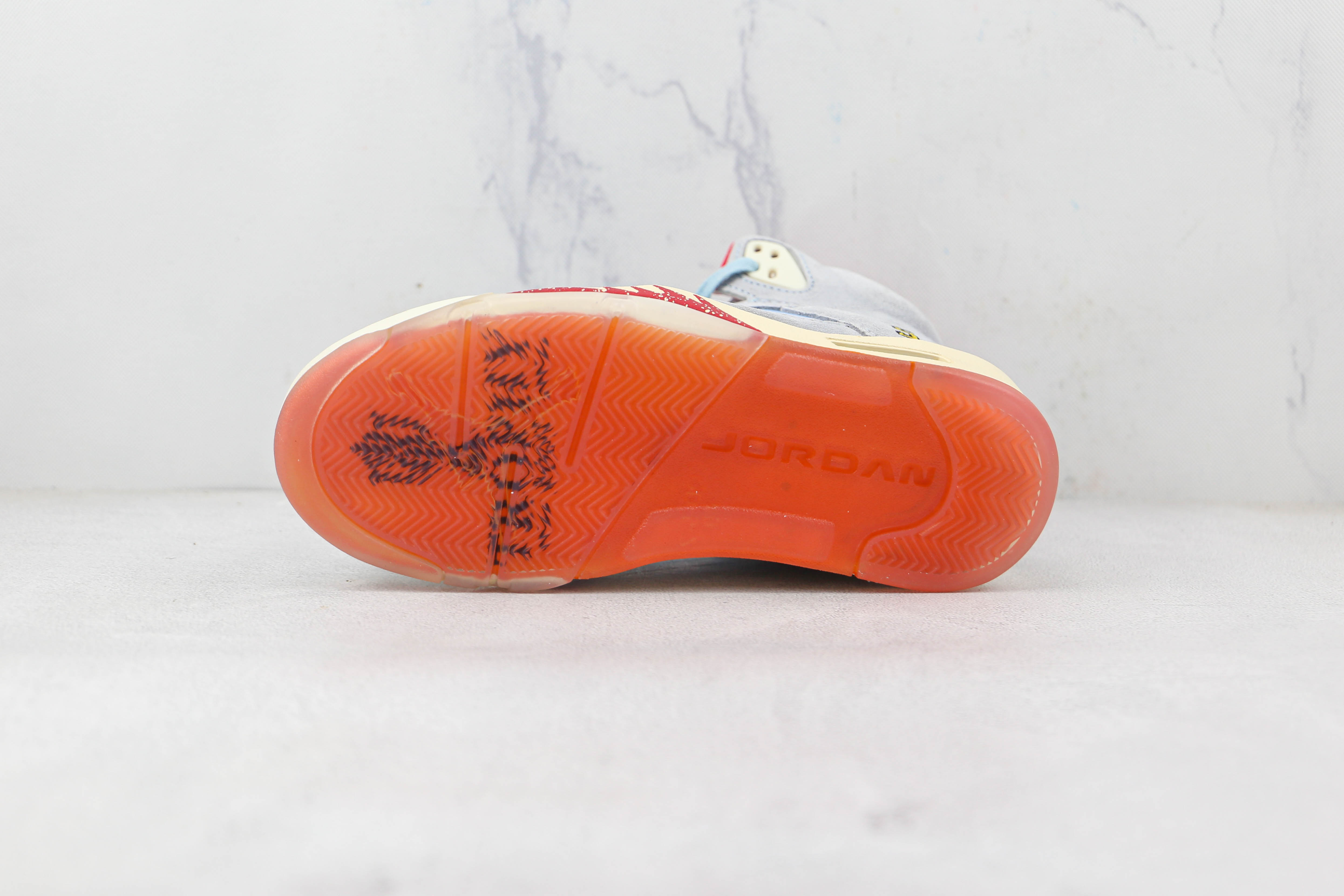 The Trophy Room × Nike Air Jordan 5 JSP PACK "Ice Blue"（CI1899-400）