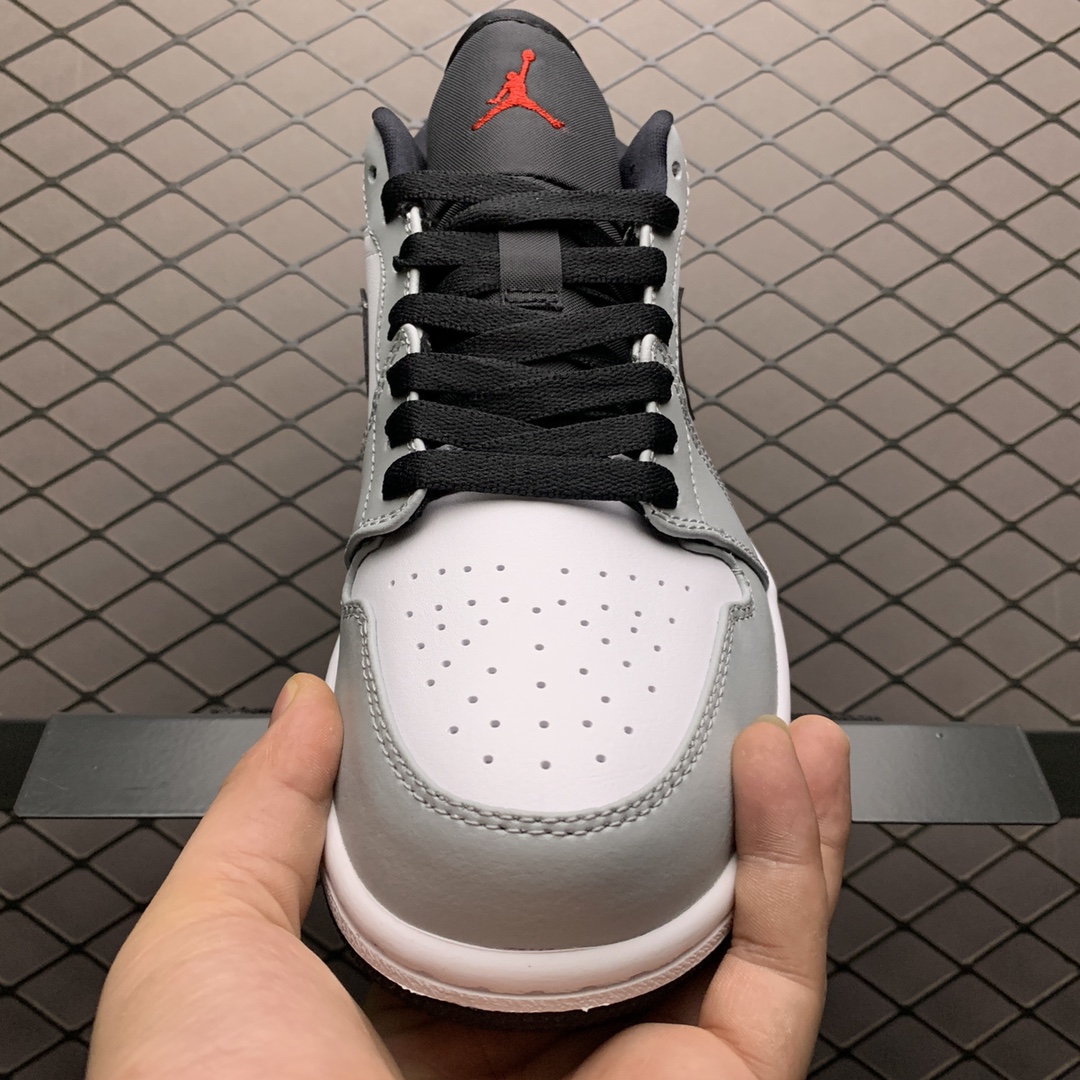 Nike GS Air Jordan 1 Low Light Smoke Grey（553560-030）