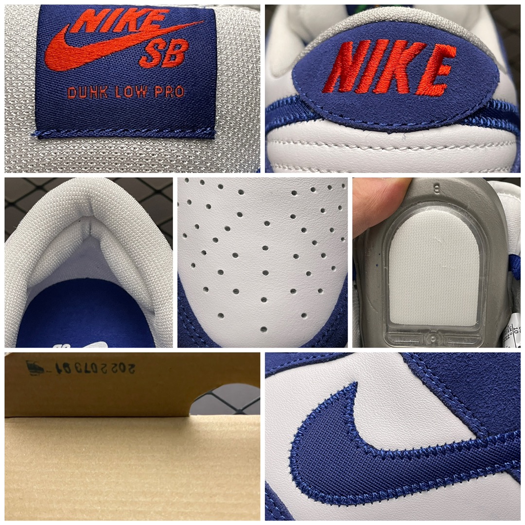 Nike SB Dunk Low "Los Angeles Dodgers/Deep Royal Blue" (DO9395-400）