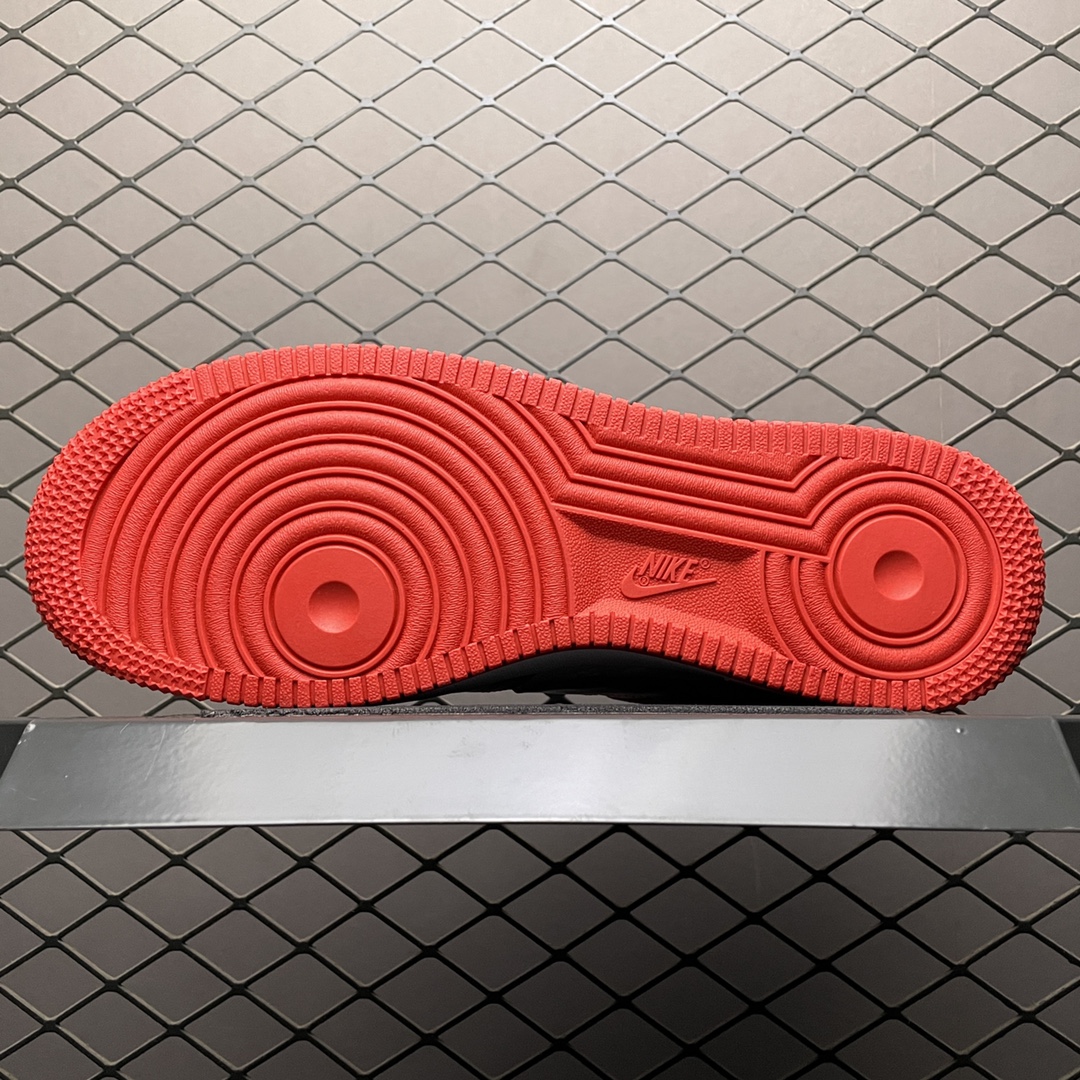 Louis Vuitton × Nike Air Force 1 Low by Virgil Abloh "White & Comet Red"（1A9VA9）