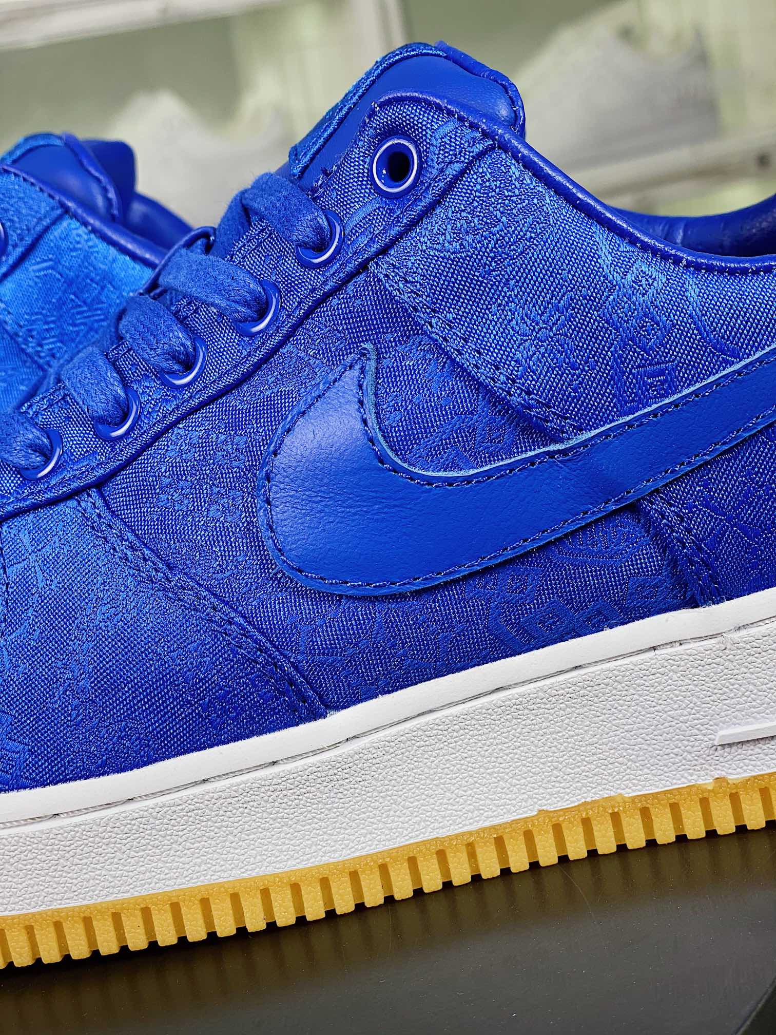 CLOT × Nike Air Force 1 Low "Blue"（CJ5290-400）