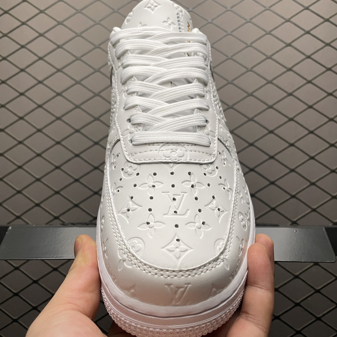 Louis Vuitton × Nike Air Force 1 Low by Virgil Abloh "White"（1A9V86）