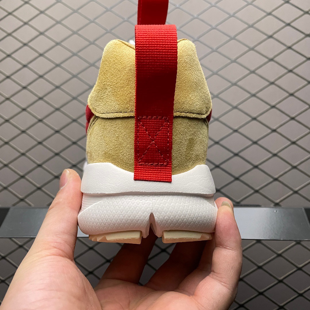 Tom Sachs × Nike Mars Yard 2.0 "Natural/Sport Red-Maple"