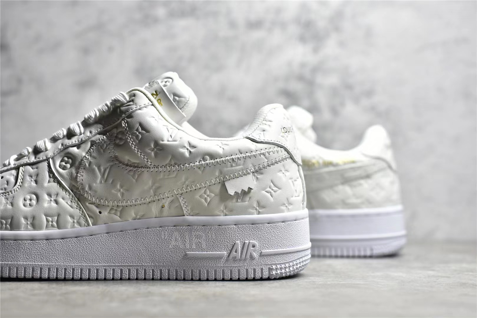 Louis Vuitton × Nike Air Force 1 Low by Virgil Abloh "White"（1A9V87）X