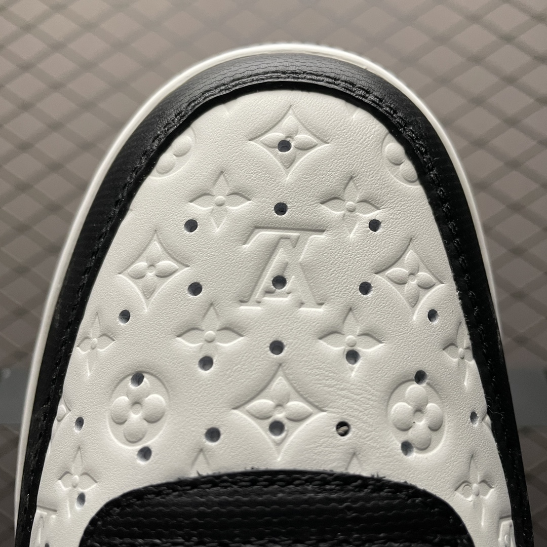 Nike Air Force 1 Low x LOUIS VUITTON LV 'black white'（1A9V-black and white）