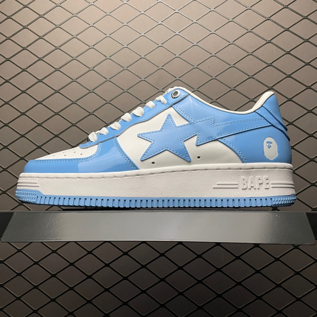 BAPE STA College ベイプスタ水色29cm us11