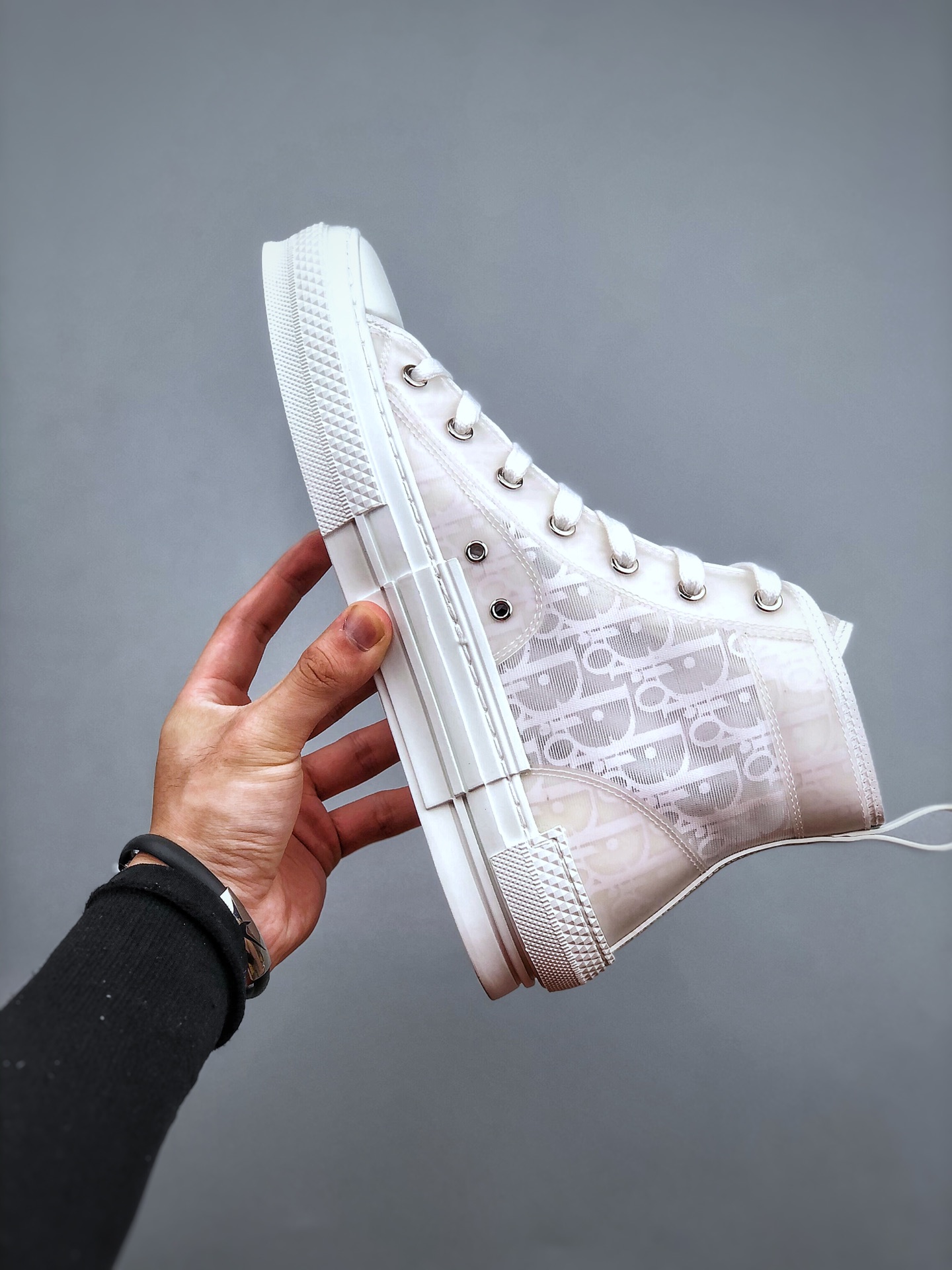 Dior B23 Oblique High Top Sneakers(3SH118YNT_H060)
