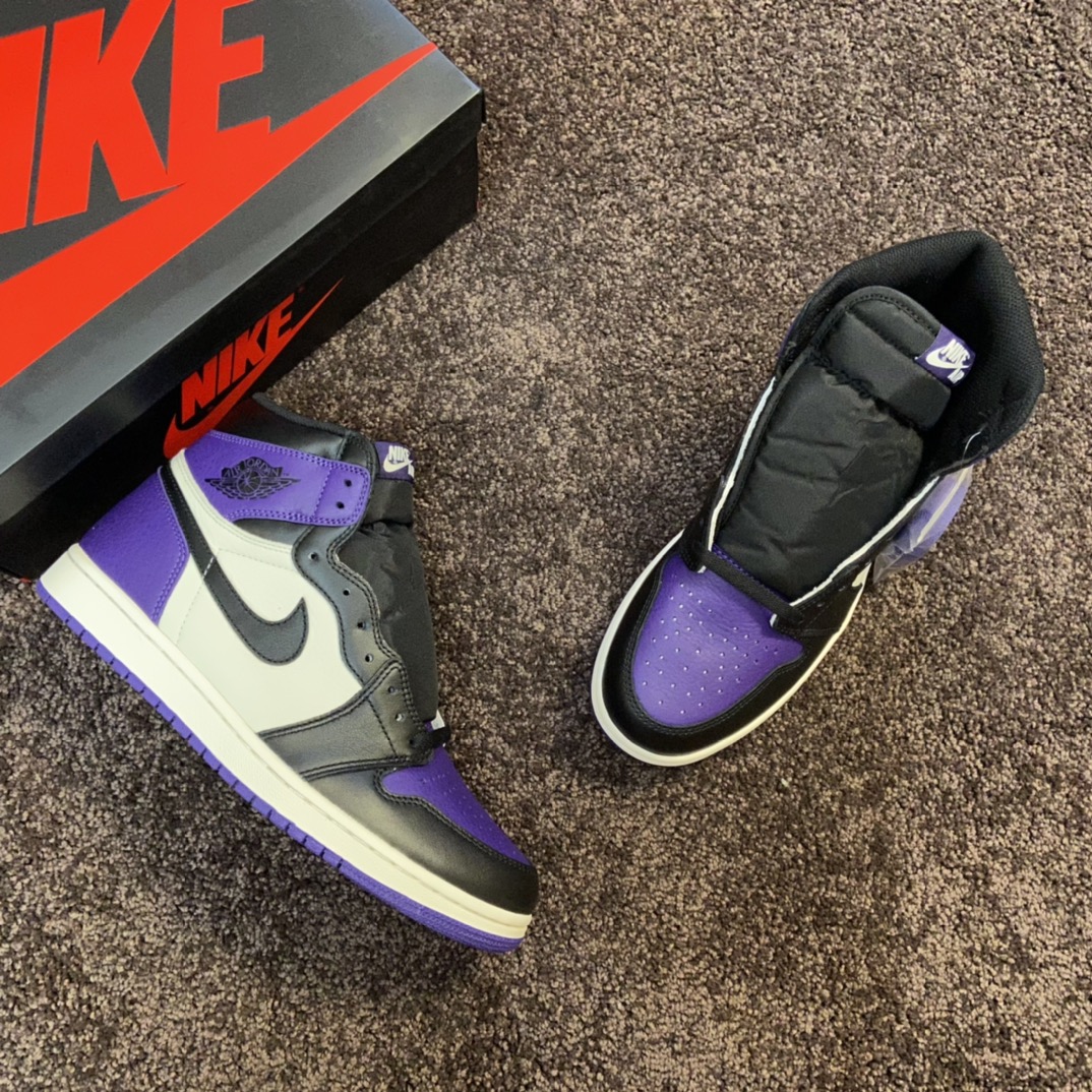 【26.5cm】air Jordan 1 court purple