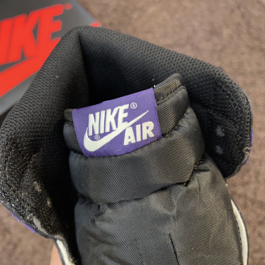 Nike Air Jordan 1 Retro High OG "Court Purple"(2018)( 555088-501)