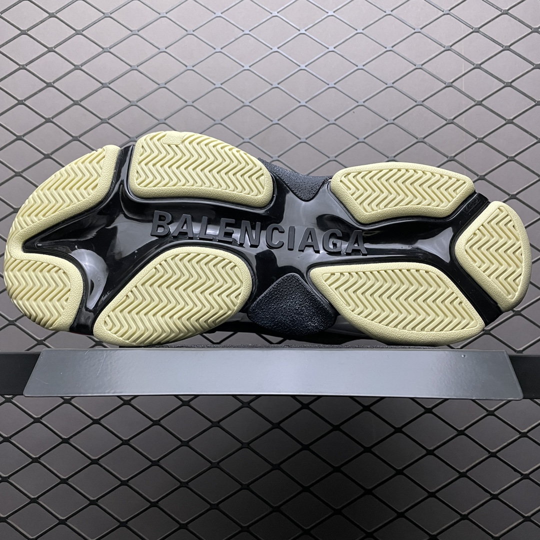 GUCCI × Balenciaga The Hacker Project Triple S "Beige"（681066-ULZ10-9795）