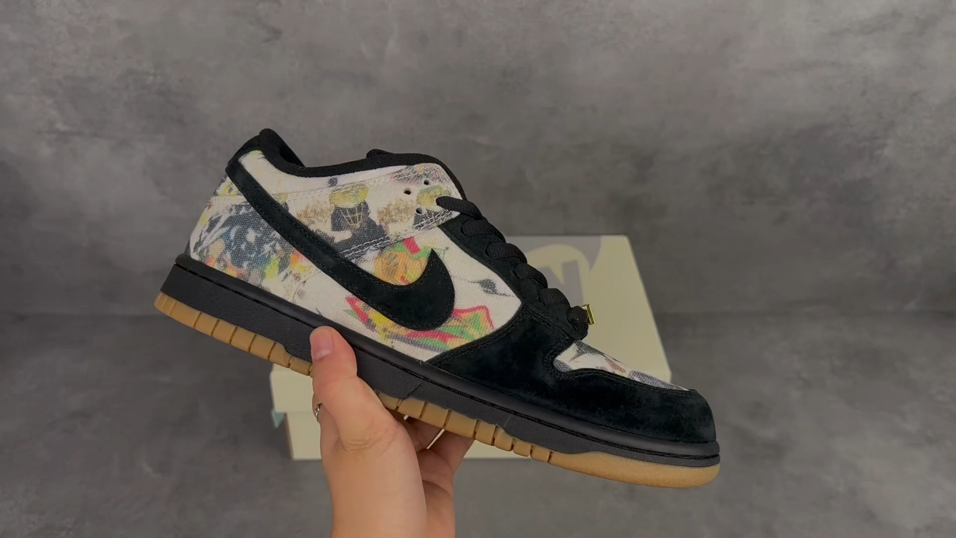 29 cm US 11 Supreme Nike SB Rammellzee Dunk Low FD8778-001