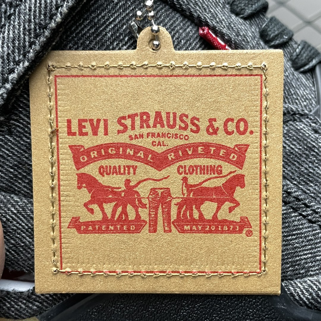 Nike × Levi's Air Jordan 4 "Black Denim" (タグ：®のみ)（AO2571-001）