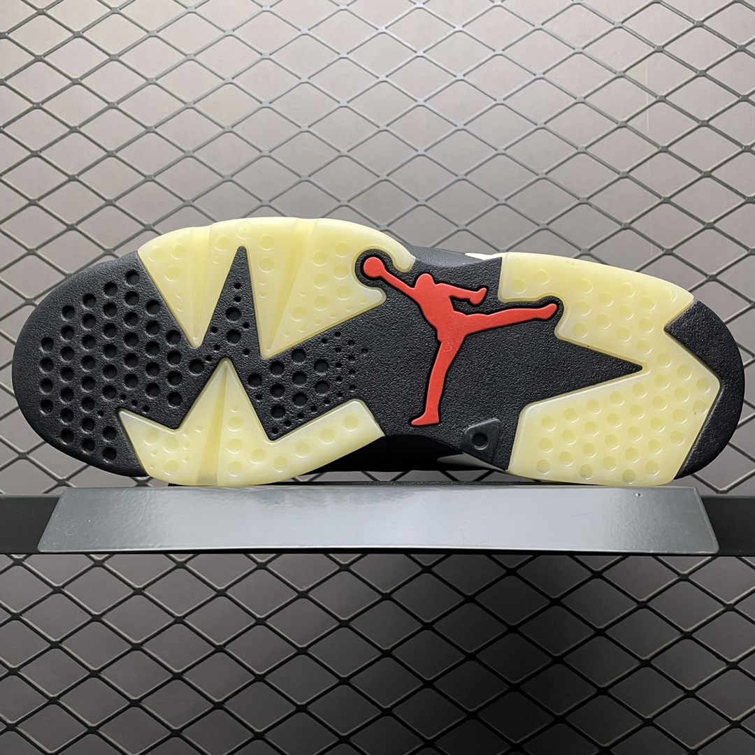 Travis Scott × Nike Air Jordan 6 Retro "Medium Olive"（CN1084-200）