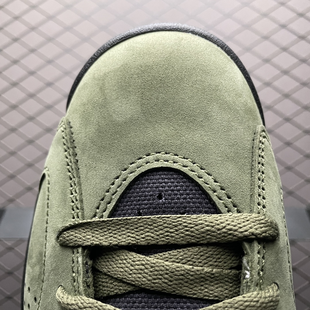 Travis Scott × Nike Air Jordan 6 Retro "Medium Olive"（CN1084-200）