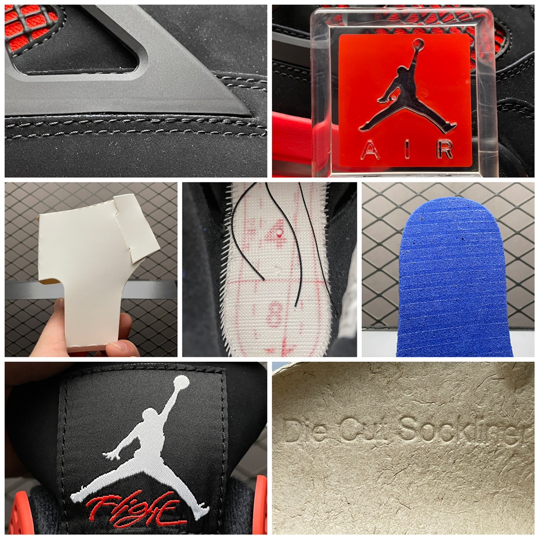 Nike Air Jordan 4 "Red Thunder/Crimson"(CT8527-016)