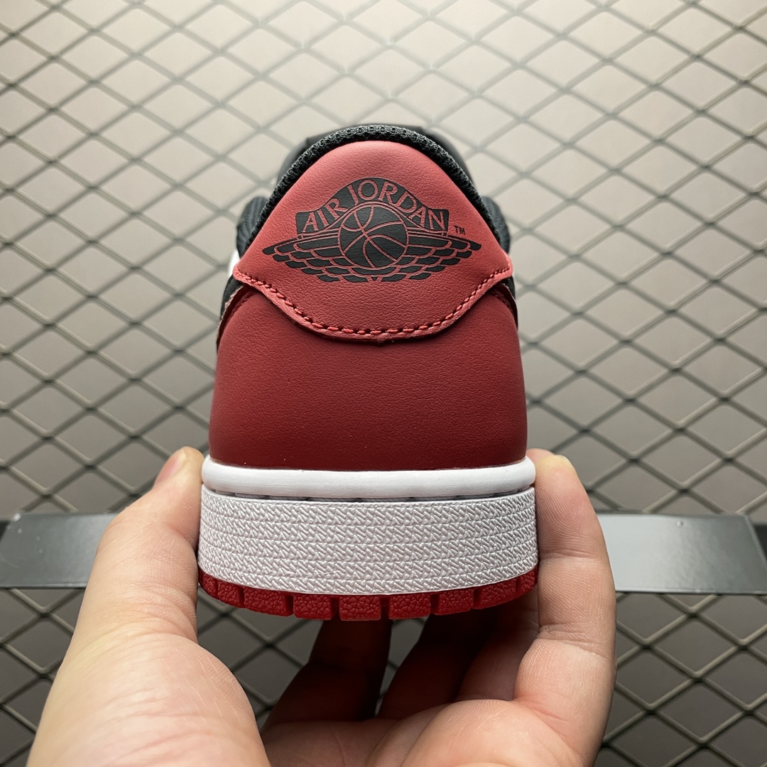 Nike Air Jordan 1 Low "Black Toe" (CZ0790-106)