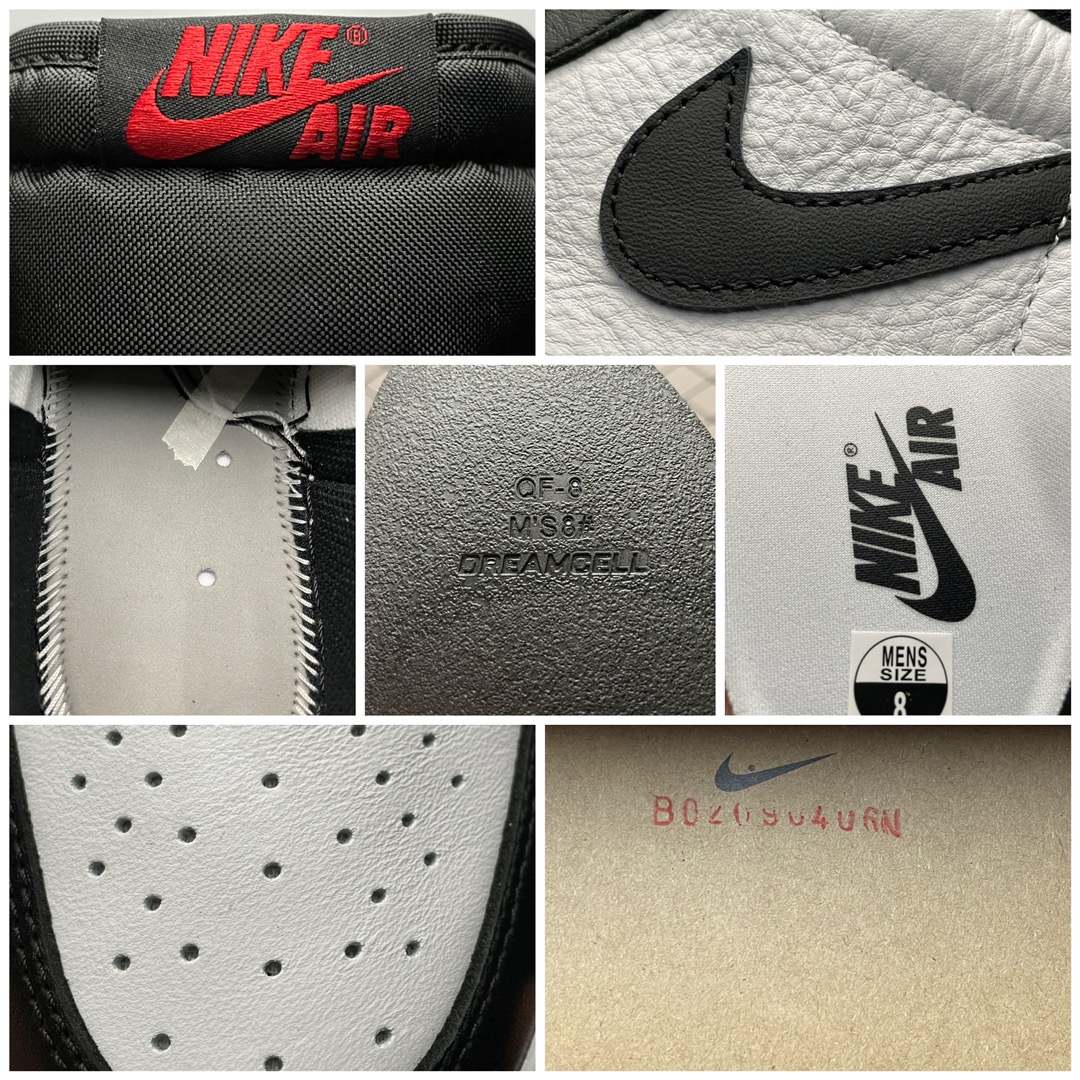 Nike Air Jordan 1 Low "Black Toe" (CZ0790-106)
