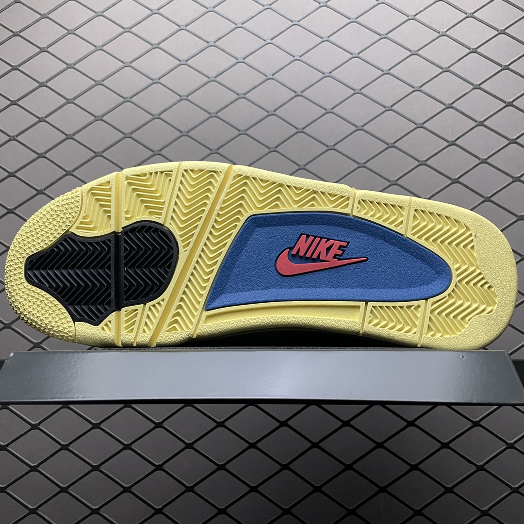 UNION × NIKE AIR JORDAN 4 "OFF NOIR"  (DC9533-001)