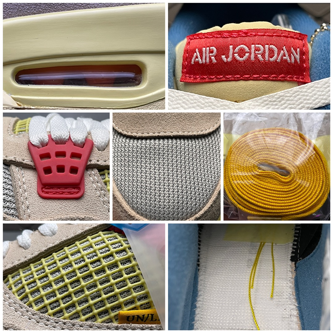 UNION × NIKE AIR JORDAN 4 "GUAVA"（DC9533-800）