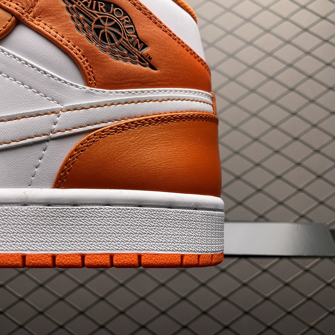 NIKE AIR JORDAN MID "ORANGE/WHITE" (DM3531-800)