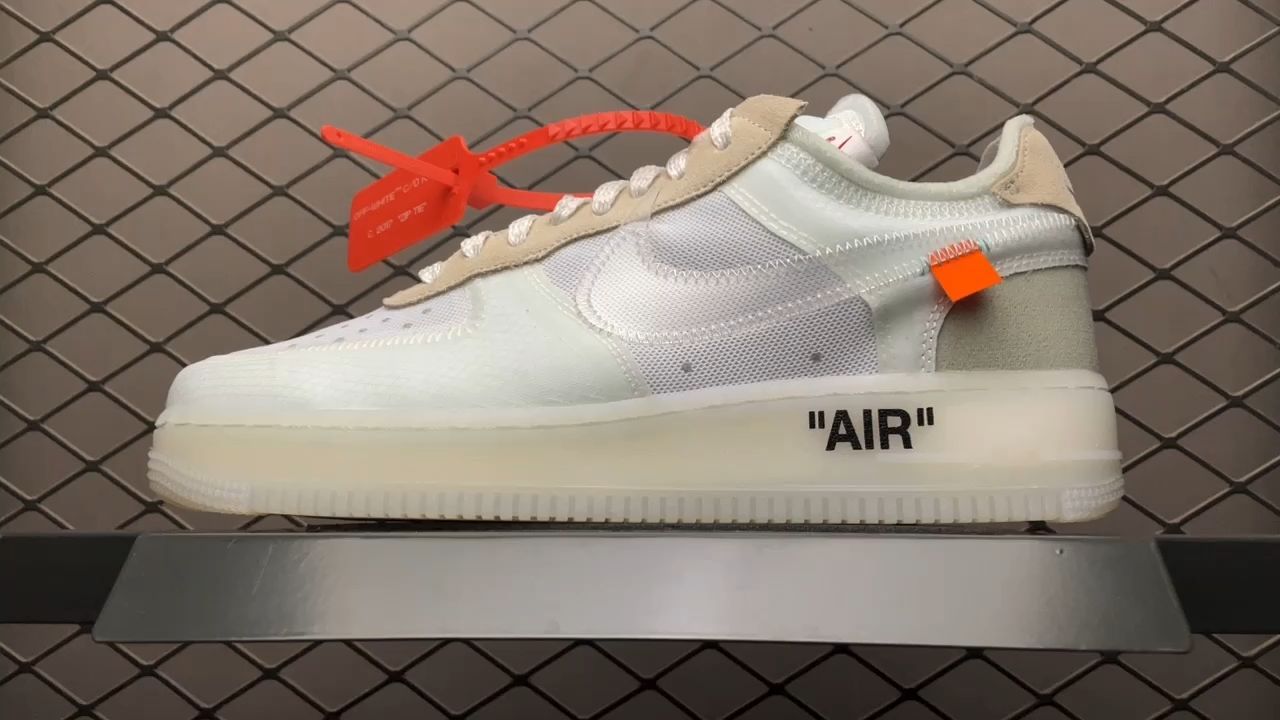 Off-White × Nike The Ten Air Force 1 Low (AO4606-100)