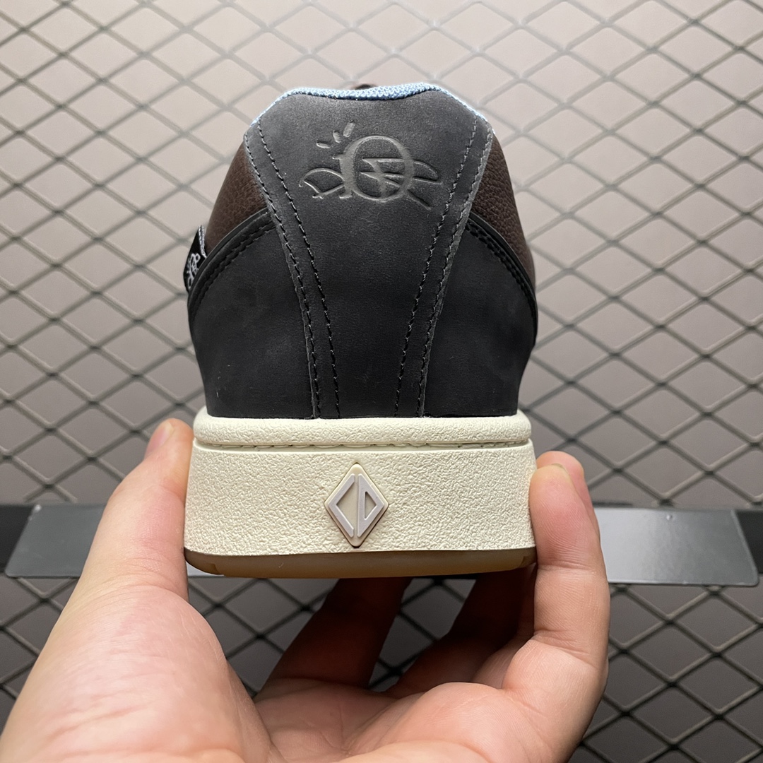 Cactus Jack × Dior B23 Sneakers "Grained Calfskin/Technical Mesh/Nubuck Calfskin"（3SN281ZNV_H967）
