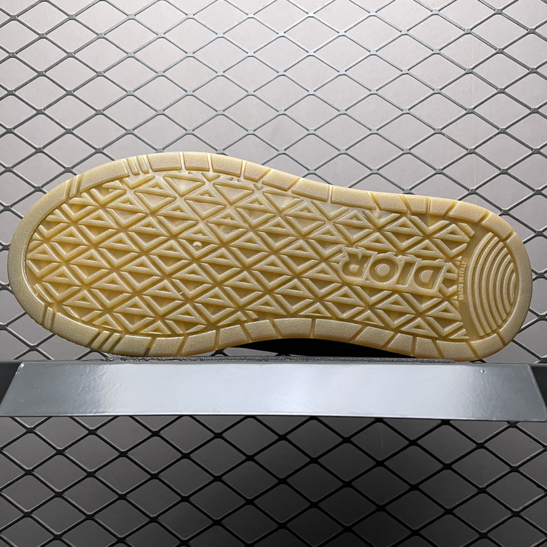 Cactus Jack × Dior B23 Sneakers "Grained Calfskin/Technical Mesh/Nubuck Calfskin"（3SN281ZNV_H967）