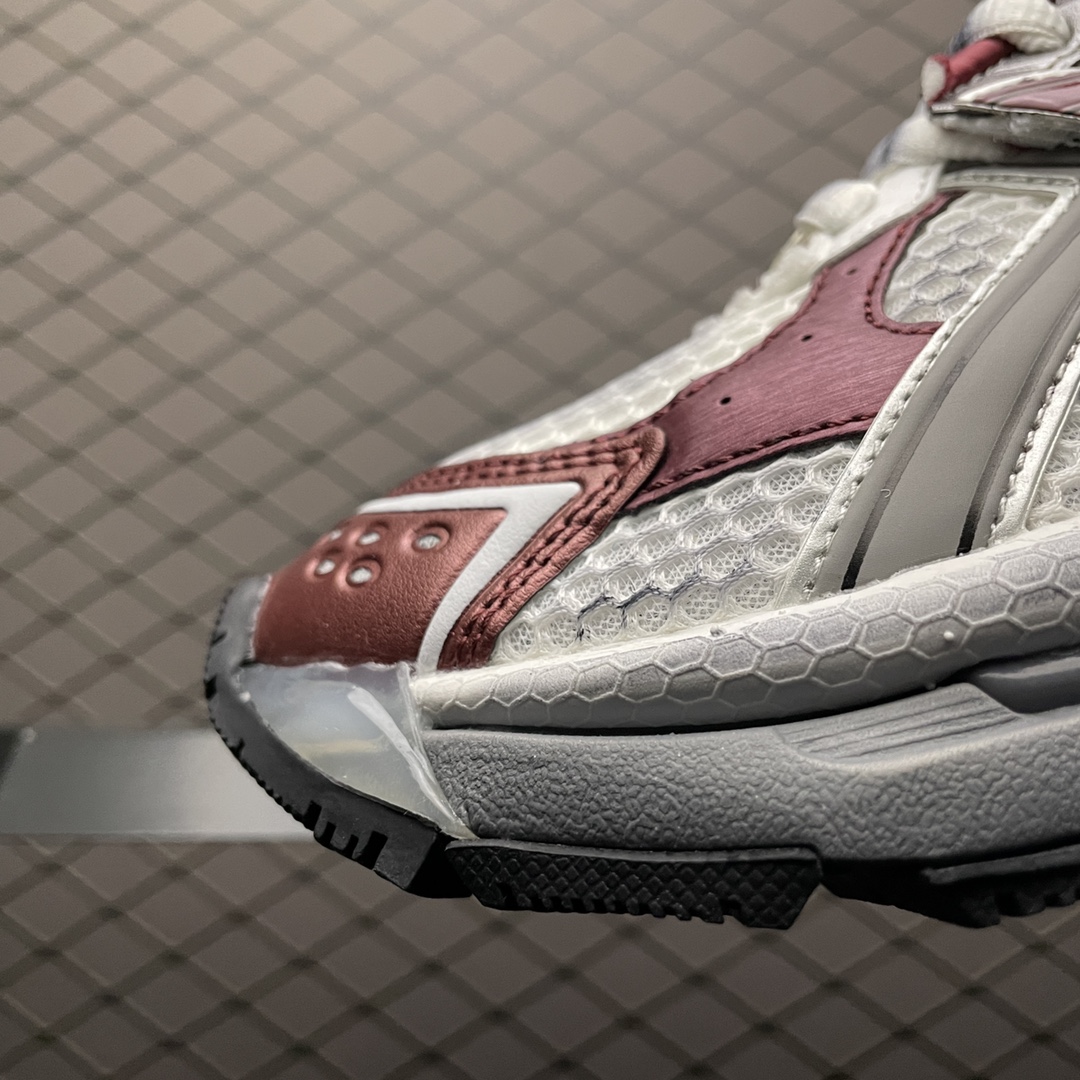 BALENCIAGA Runner "White/Dark Red" （677403W3RB39069）