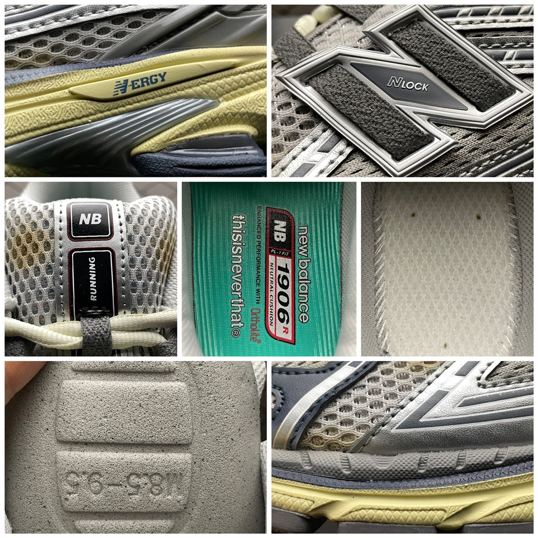 thisisneverthat × New Balance 1906R "Gray/Metallic Silver"(M1906RTI）