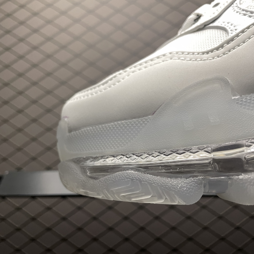 BALENCIAGA WMNS TRIPLE S SNEAKERS CLEAR SOLE "WHITE"（541624W2FB19000）