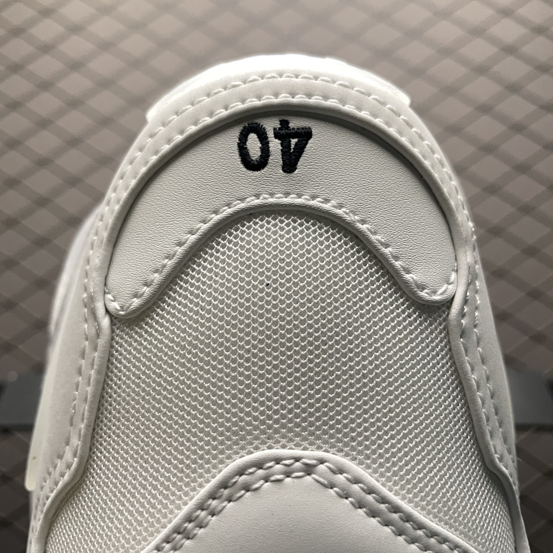 BALENCIAGA WMNS TRIPLE S SNEAKERS CLEAR SOLE "WHITE"（541624W2FB19000）