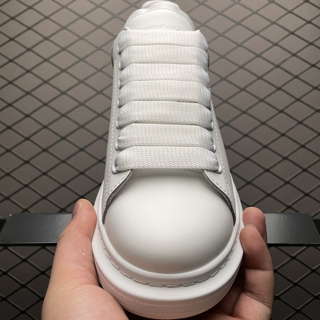 Alexander McQueen White Croc(625162WHZ4K9068)