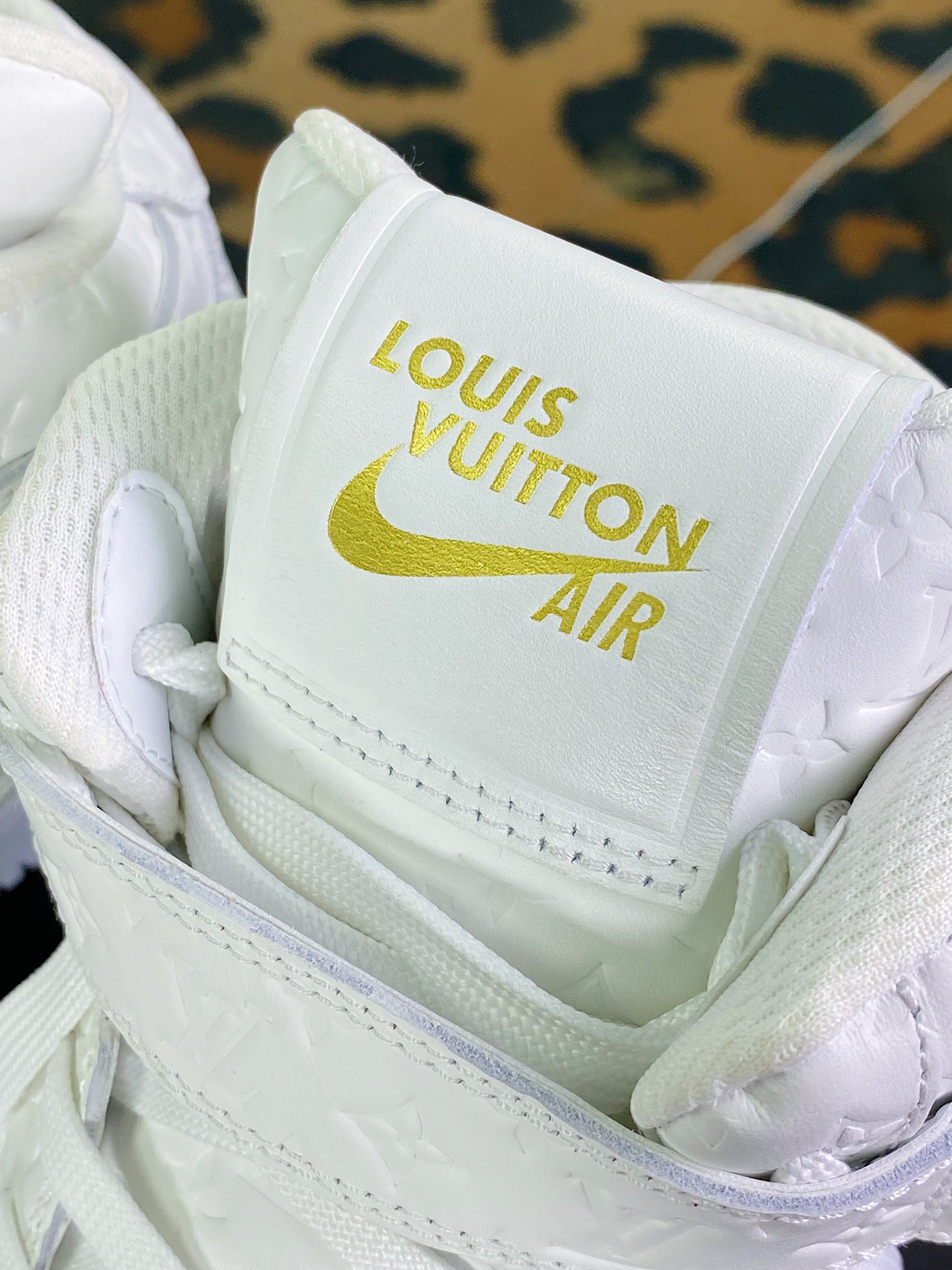 Nike Air Force 1 Mid x LOUIS VUITTON LV 'White' （1A9V8Z）