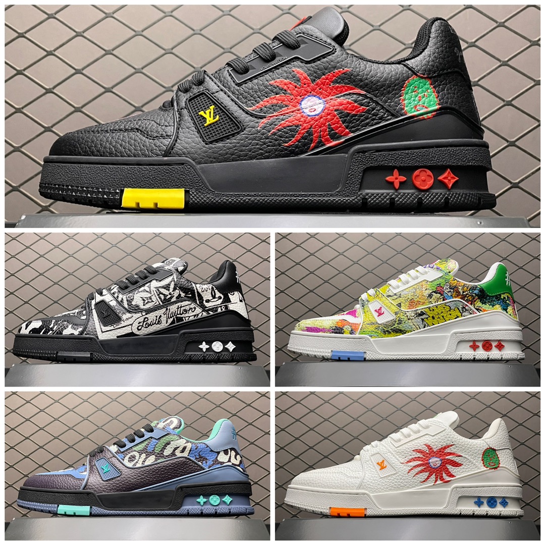 LV x YK LV Trainer Sneaker(1ABD2Q )