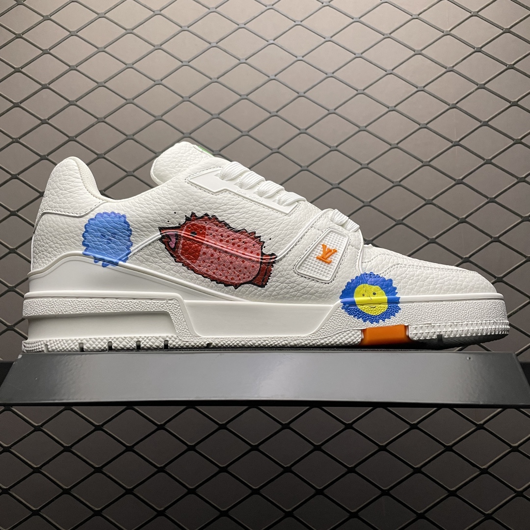 LV x YK LV Trainer Sneaker(1ABD3E )