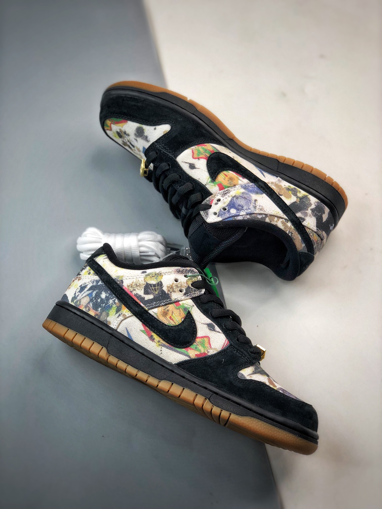 29 cm US 11 Supreme Nike SB Rammellzee Dunk Low FD8778-001