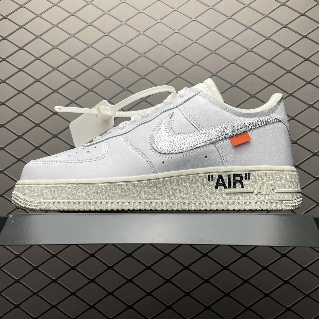 NIKE AIR FORCE 1 LOW VIRGIL ABLOH OFF-WHITE (AF100)(AO4297 NIKE AIR FORCE 1 LOW VIRGIL ABLOH OFF-WHITE (AF100)(AO4297