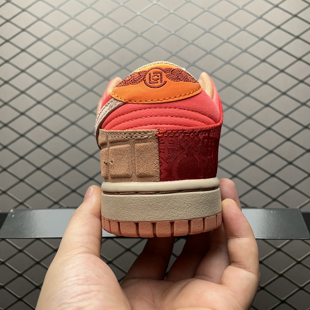 CLOT × Nike Dunk Low SP "What The CLOT"（FN0316-999）